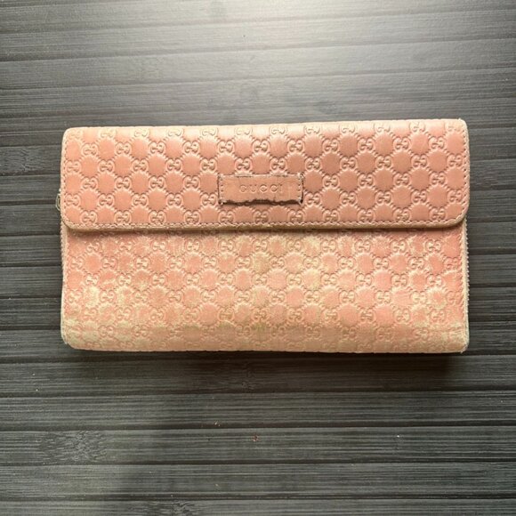 Gucci Microguccissima Continental Flap Wallet Authentic|Used - Picture 1 of 6